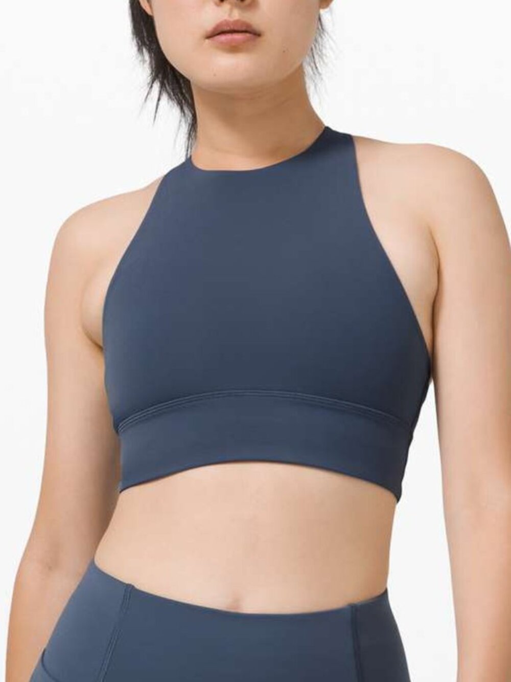 [Lululemon] NWOT Energy High-Neck Longline Bra Medium Size 4